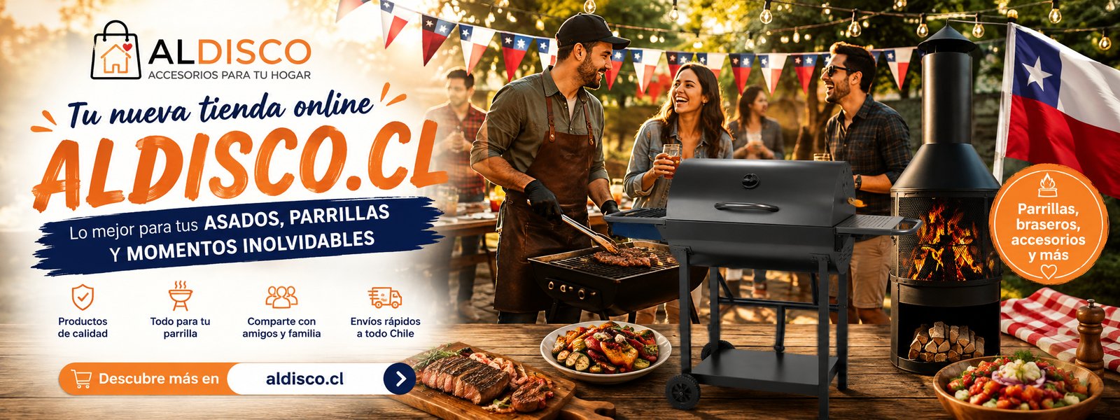 Tu nueva tienda online Aldisco.cl